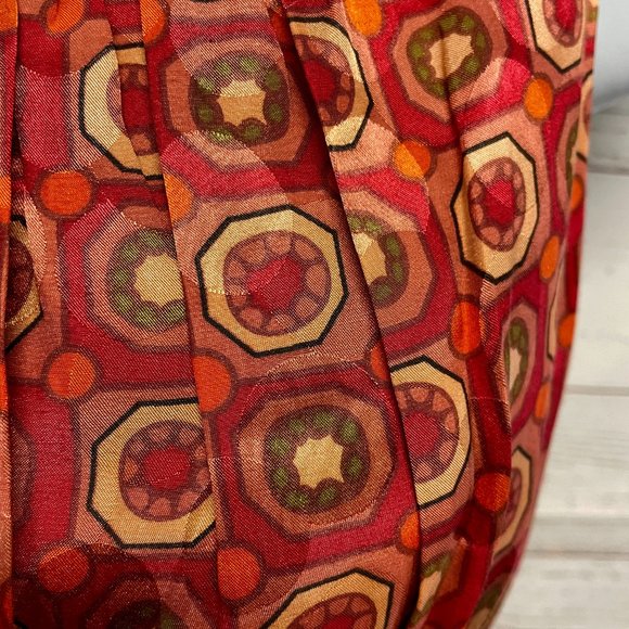 Anna Sui for Anthropologie Fiery Tiers Silk Dress - Picture 2 of 8